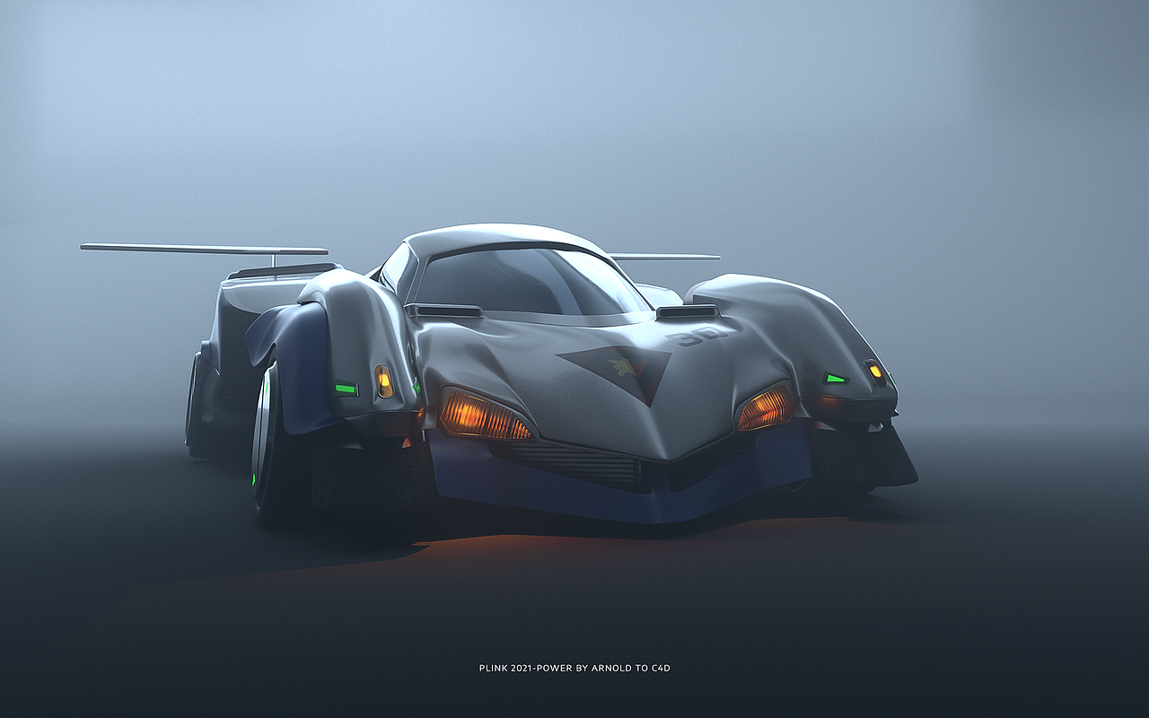 童年回忆-霹雳赛车 阿斯拉达gsx建模