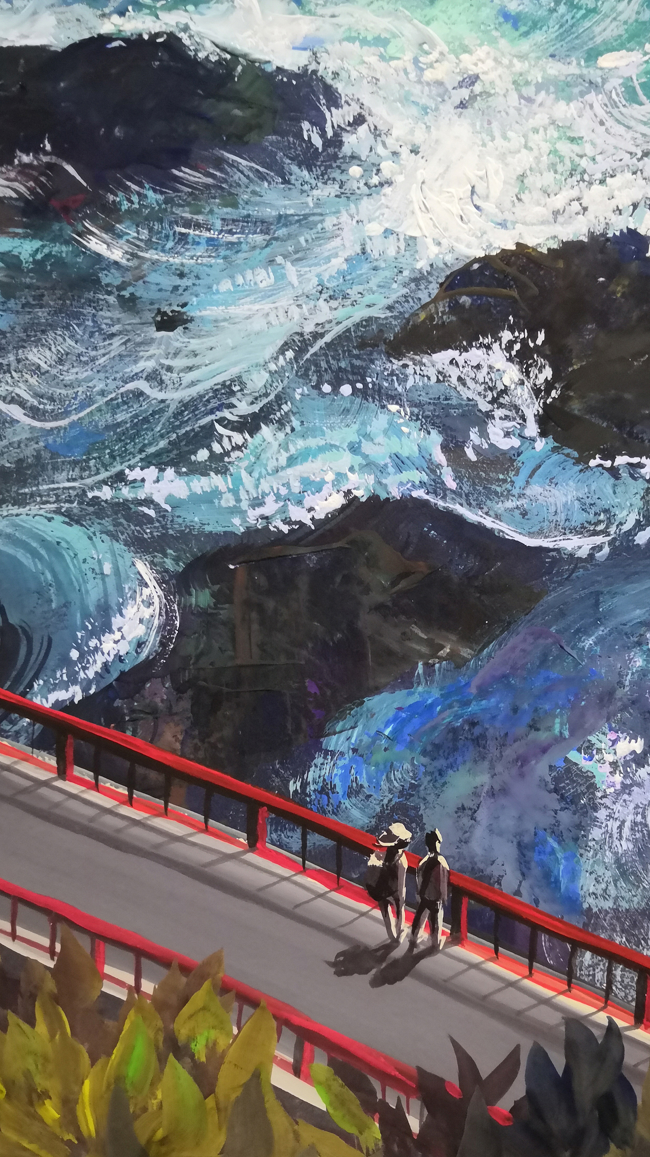 听海（图ZMjY0OTU0NDY0） - 海报 - 站酷设计师黒豿原创素材 - 站酷ZCOOL