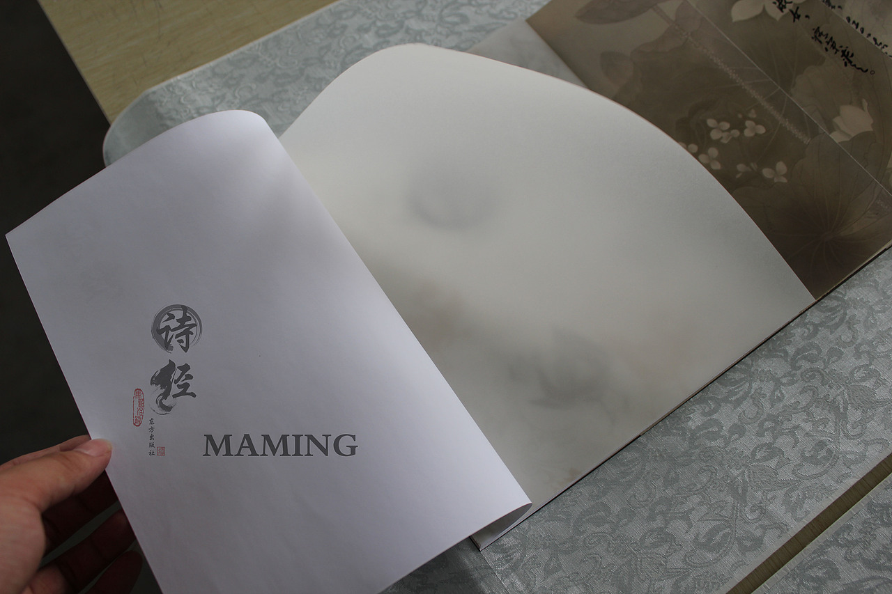 环衬页&nbsp;用的是硫酸纸&nbsp;感觉有点薄&nbsp;所以用