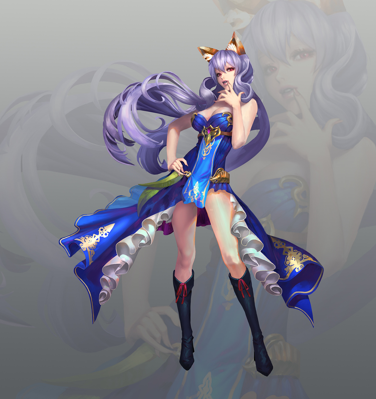 游戏人设以及分解图