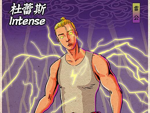 杜蕾Intense系列海报