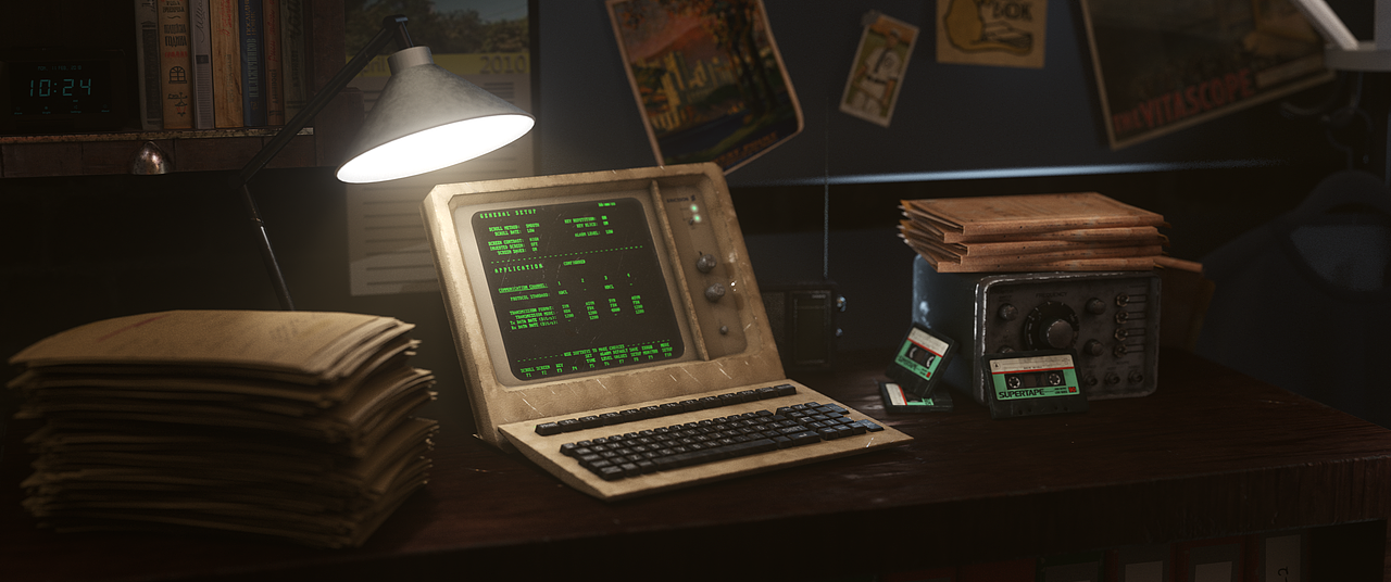 小丑警察局三维场景