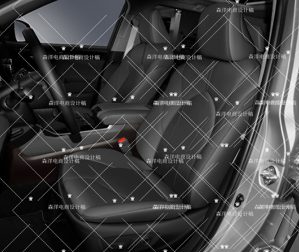长沙淘宝京东电商汽车坐垫亚马逊产品精修设计案例图
