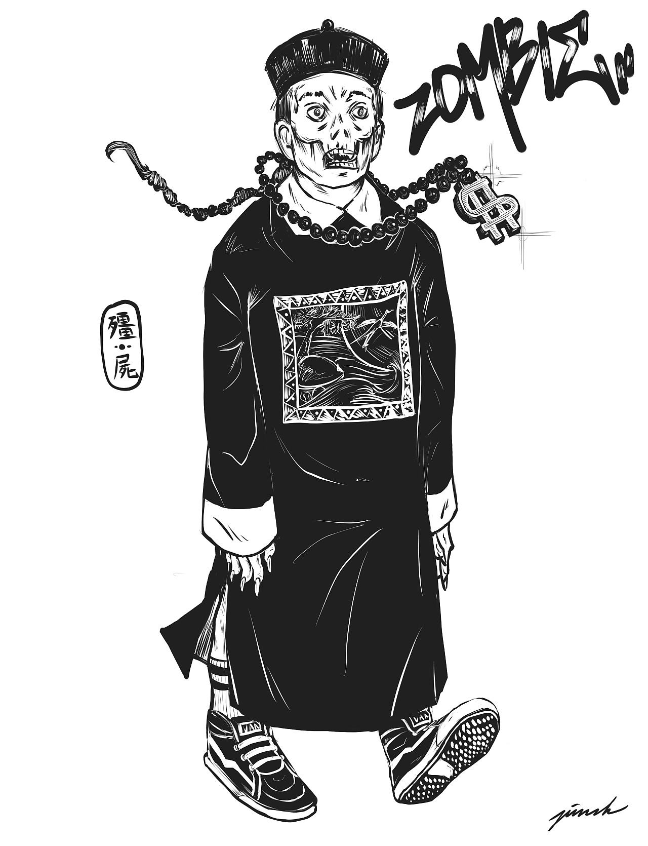 近日练习|插画|创作习作|jimzh酷嗨儿 - 原创作品 - 站酷 (zcool)