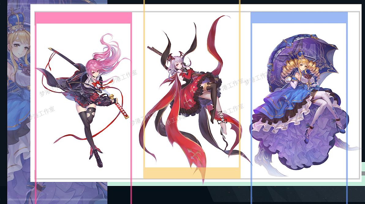 游戏原画（图ZMTg5NTk3OTUy） - 游戏原画 - 站酷设计师梦港工作室原创素材 - 站酷ZCOOL