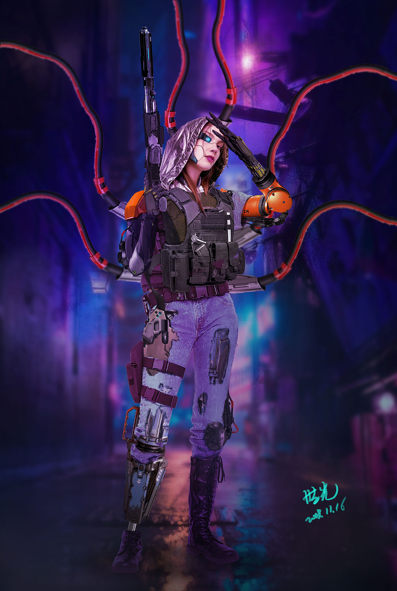 赛博朋克概念设计,未完待续