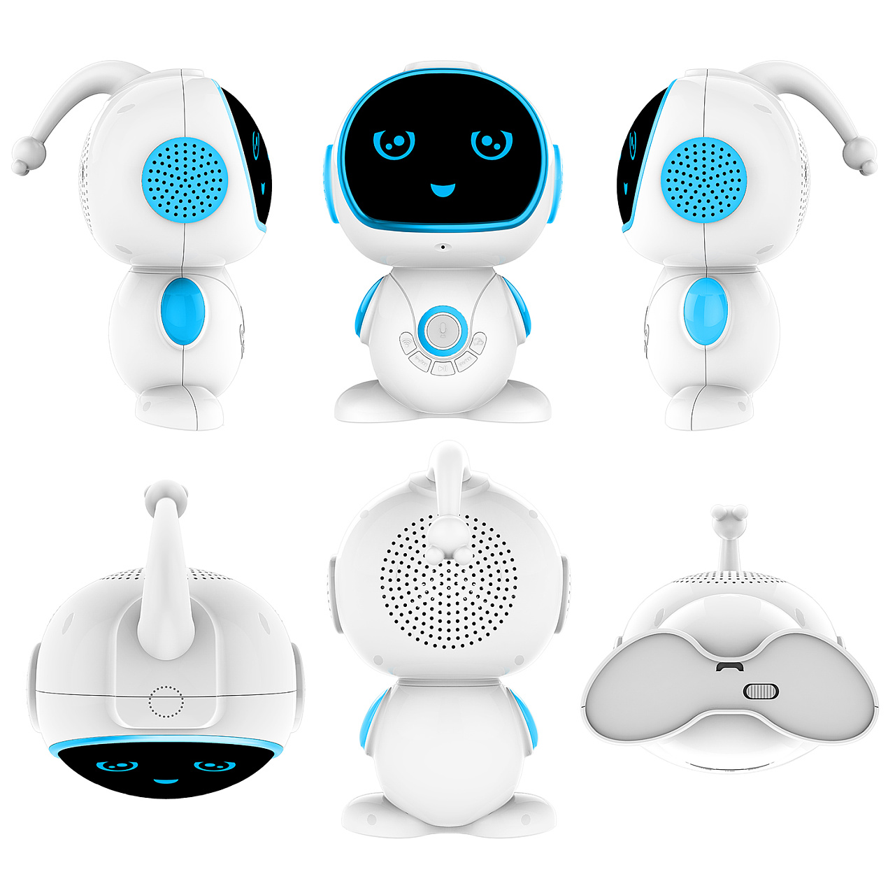 id类 产品名称:儿童智能机器人|工业/产品|电子产品|德毅 - 原创作品