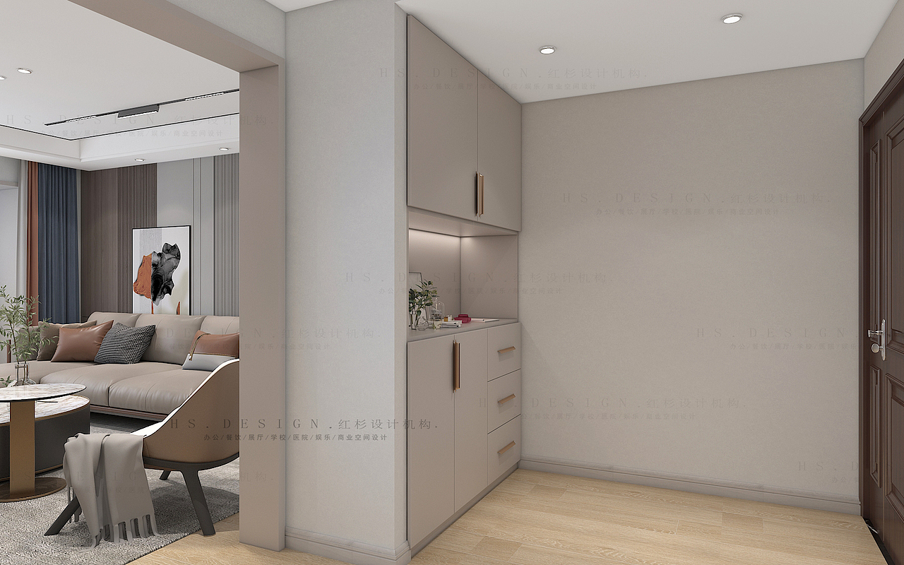 门外是人间烟火，门内是闲逸雅致。
<br>是说不完的故事，讲不完的话题<br><br>克制内敛的黑白灰基调注入空间形态，赋予空间以简约与凝练。<br><br>承袭传统的粗犷,化作凝固时光的静之美。