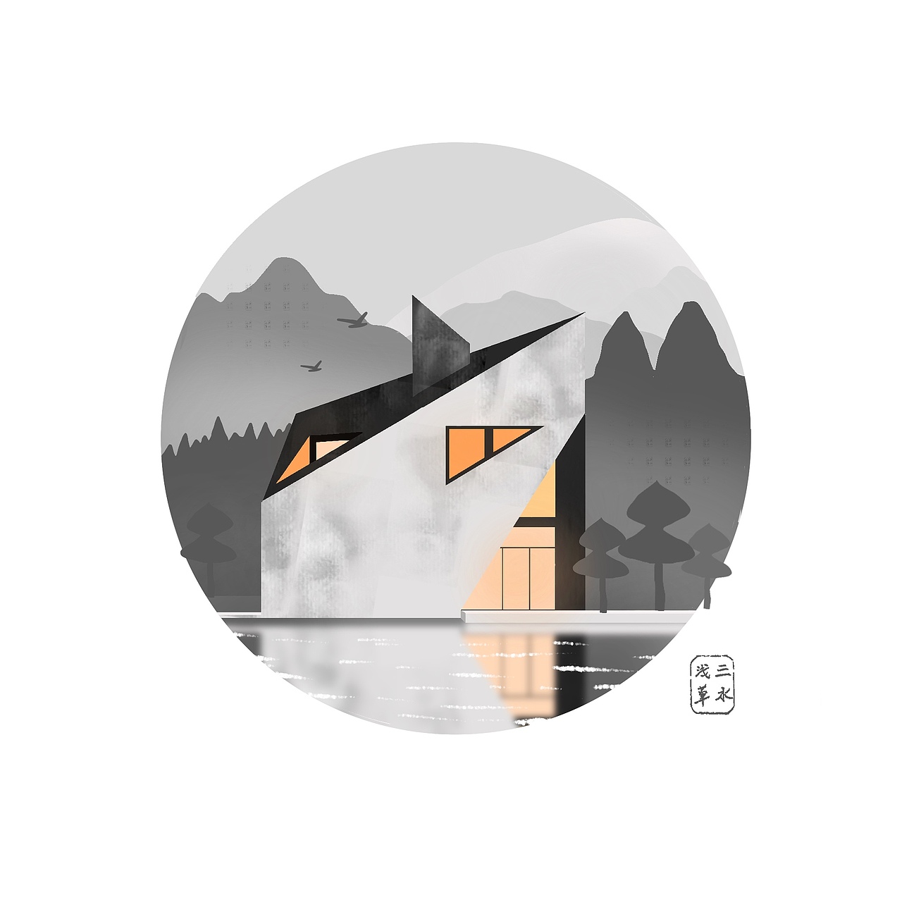 清晨（图ZMzEwNjE0NjEy） - 商业插画 - 站酷设计师yama_pink原创素材 - 站酷ZCOOL