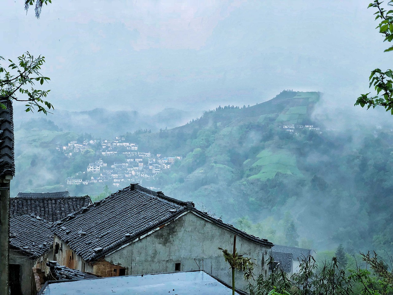 【徒步新安江】边走边看山看水看野间那一抹白墙黛瓦