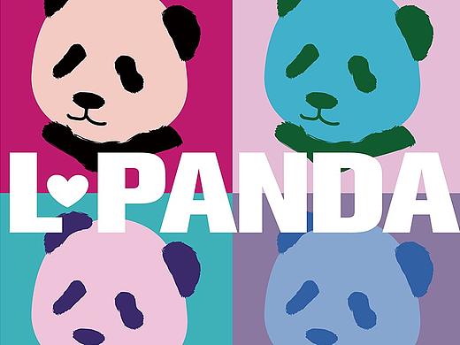 iPanda熊猫T恤图案设计