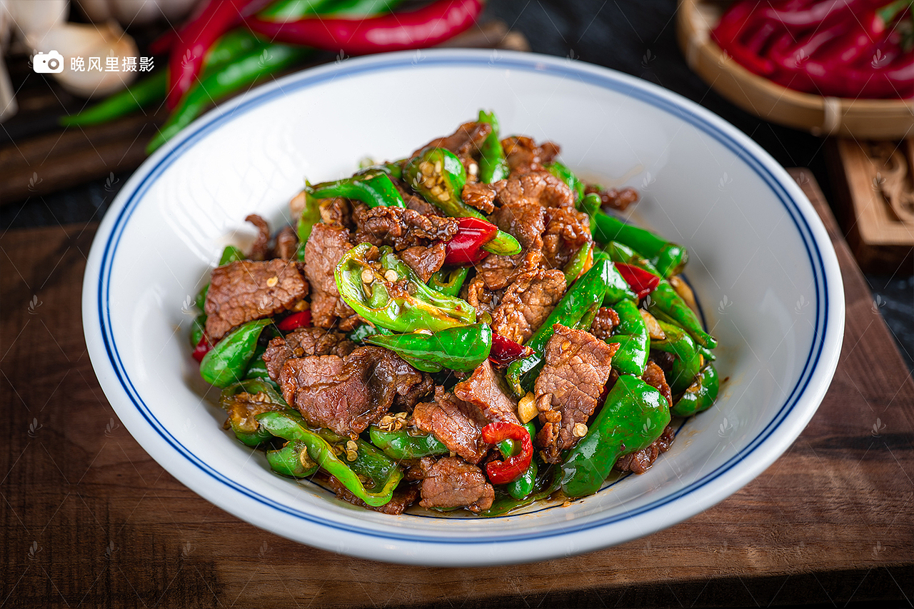 湘菜、江西菜拍摄,小炒肉、小炒牛肉