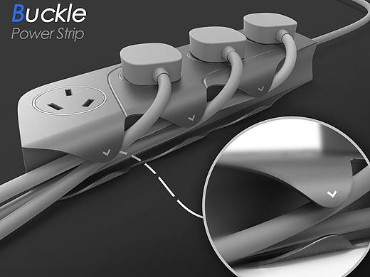 Buckle接线板（个人主页-ZMzAwMjU4NTI=） - 生活用品 - 站酷设计师Lou_sir原创素材 - 站酷ZCOOL