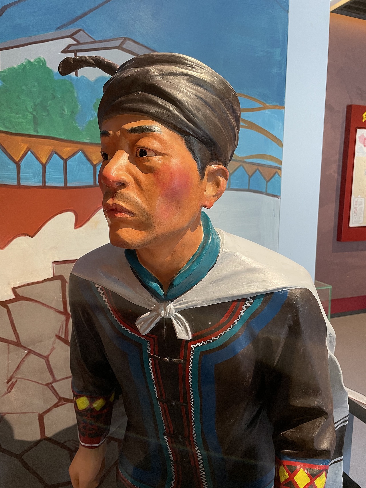 小叶丹雕塑人物彩绘(图ZMjY2MDE5MjA4) - 雕塑 - 站酷设计师芮籽RICHCH原创素材 - 站酷ZCOOL