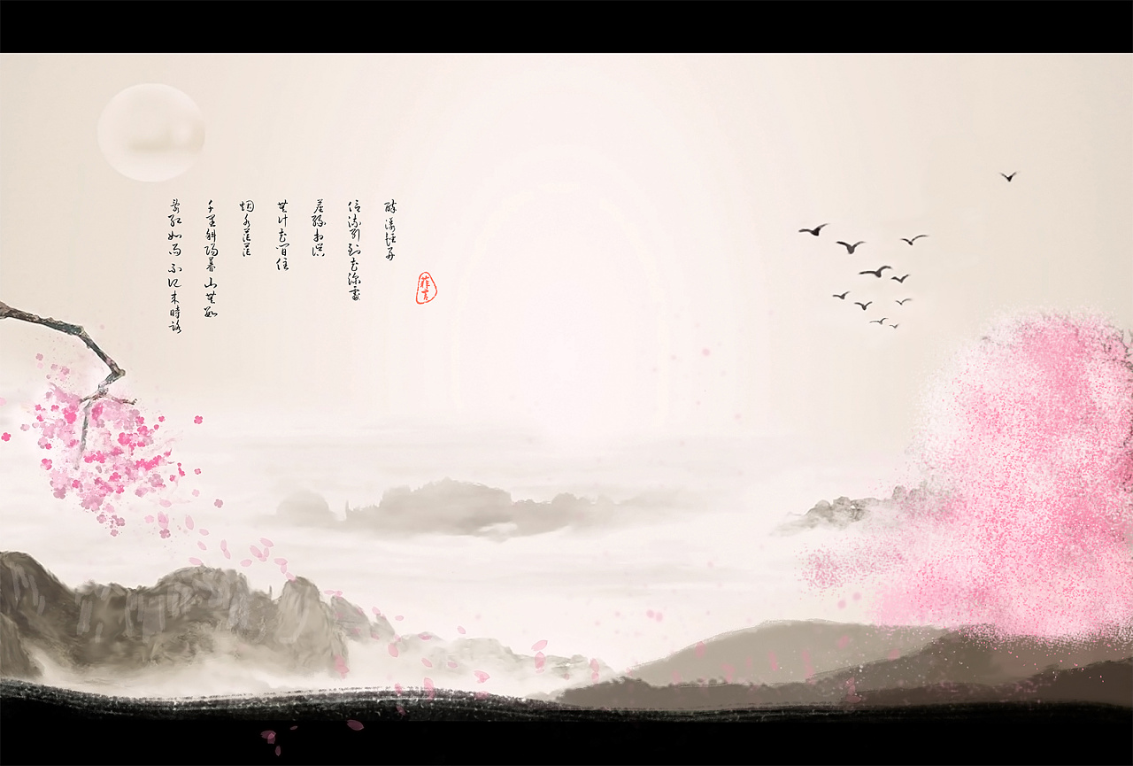 日常习作/古风水墨风格