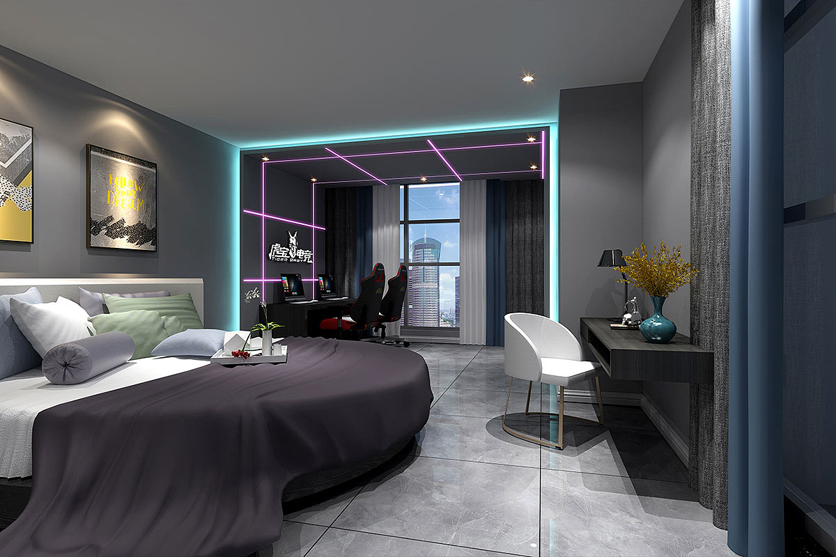 【精选】成都电竞主题酒店设计|电竞酒店设计公司