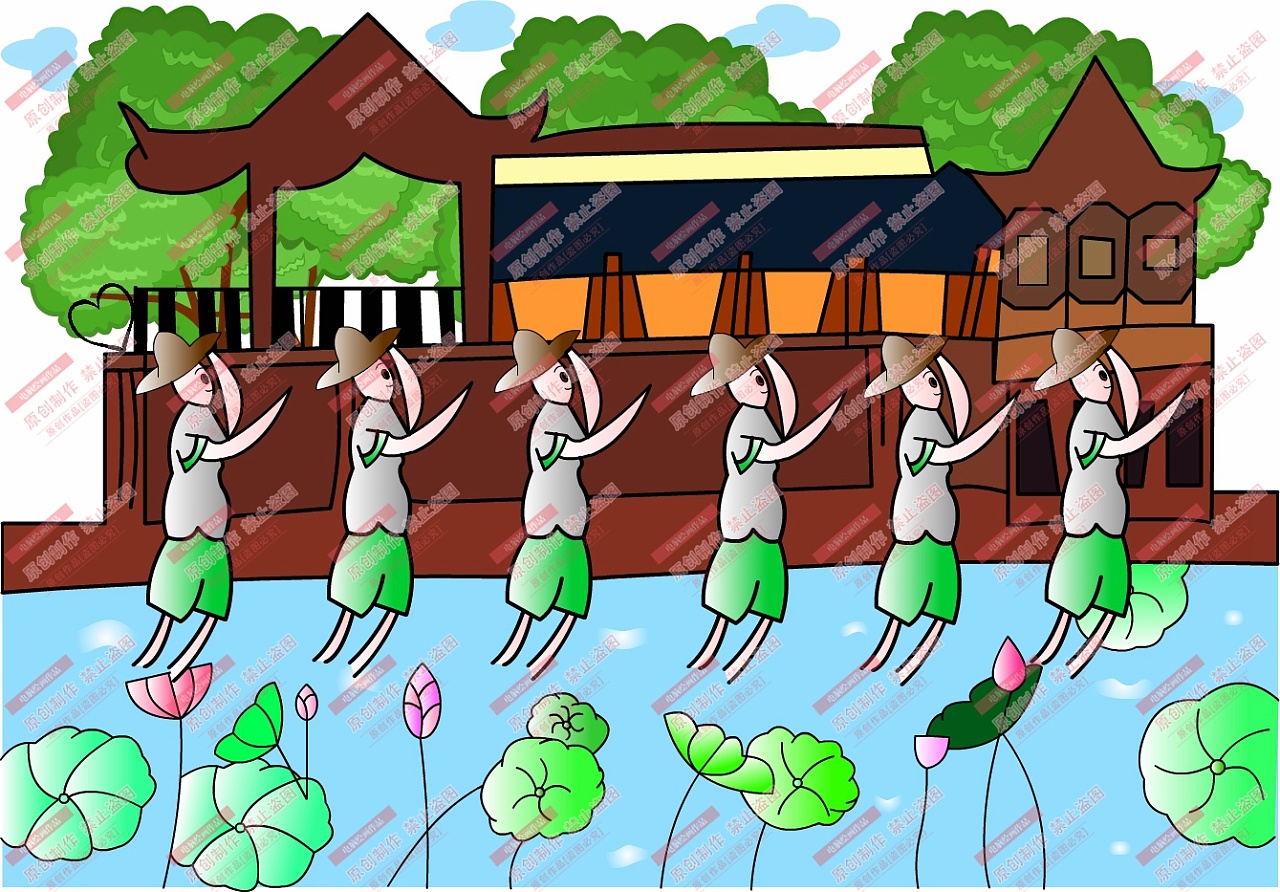 电脑作品学生绘画电脑绘画作品中小学电脑绘画作品