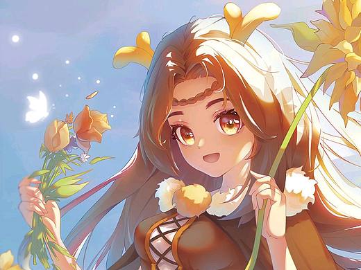 新稿子画完啦,颜色新尝试红配绿的感觉,哈哈