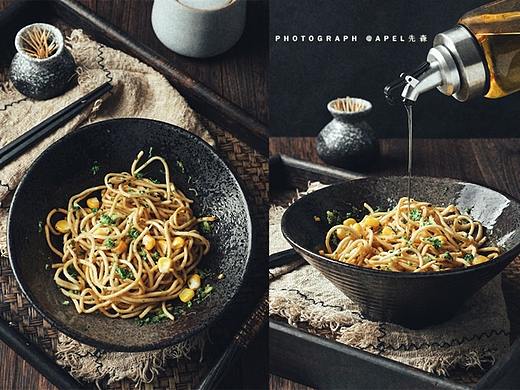 静物拍摄——油干面