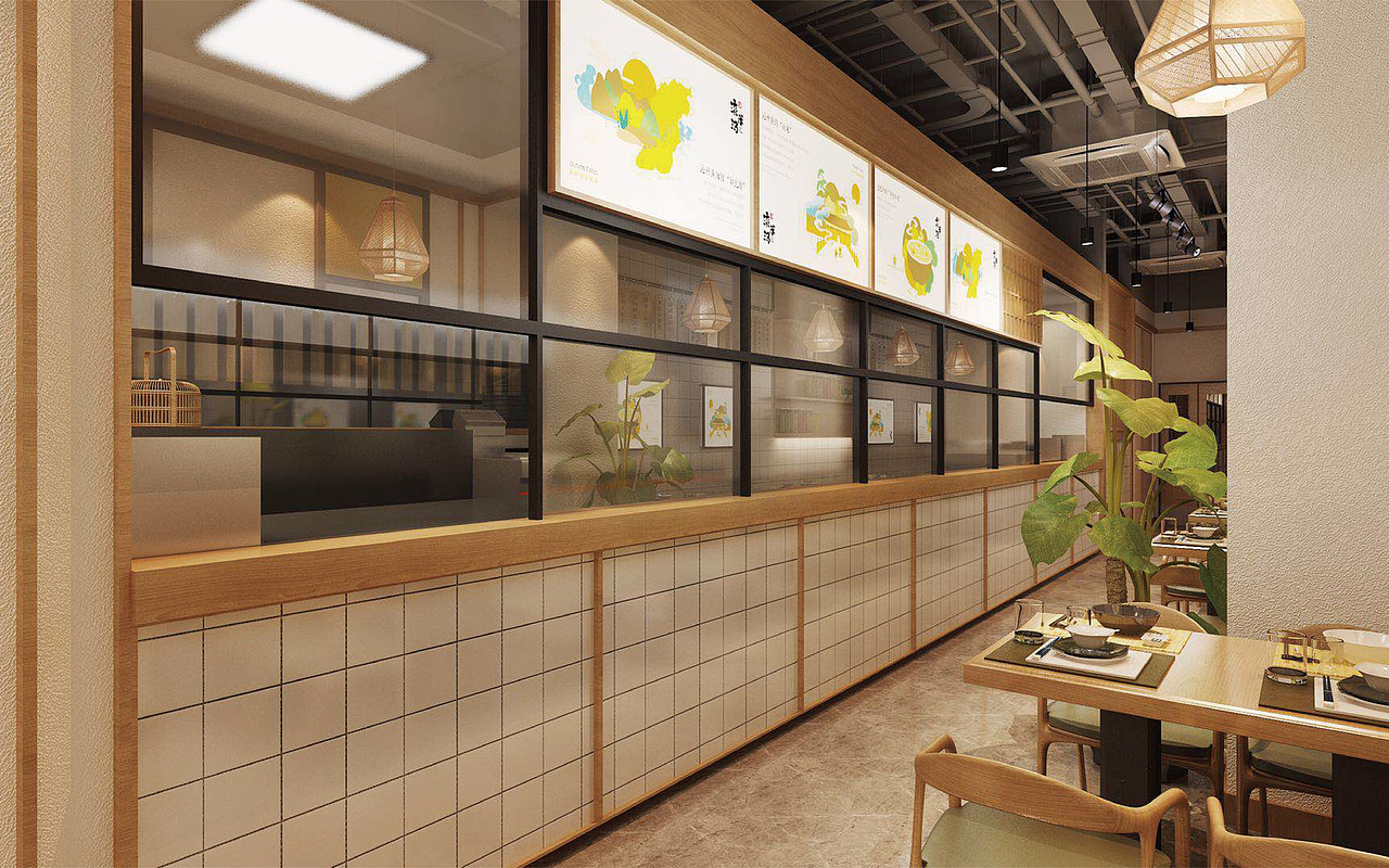 滚米汤VI设计——颜良餐饮品牌形象设计