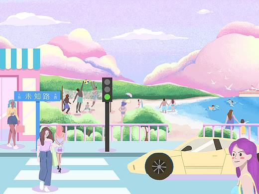 原创扁平插画练习（个人主页-ZNTc4NTg1NjA=） - 创作习作 - 站酷设计师胖胖潘原创素材 - 站酷ZCOOL