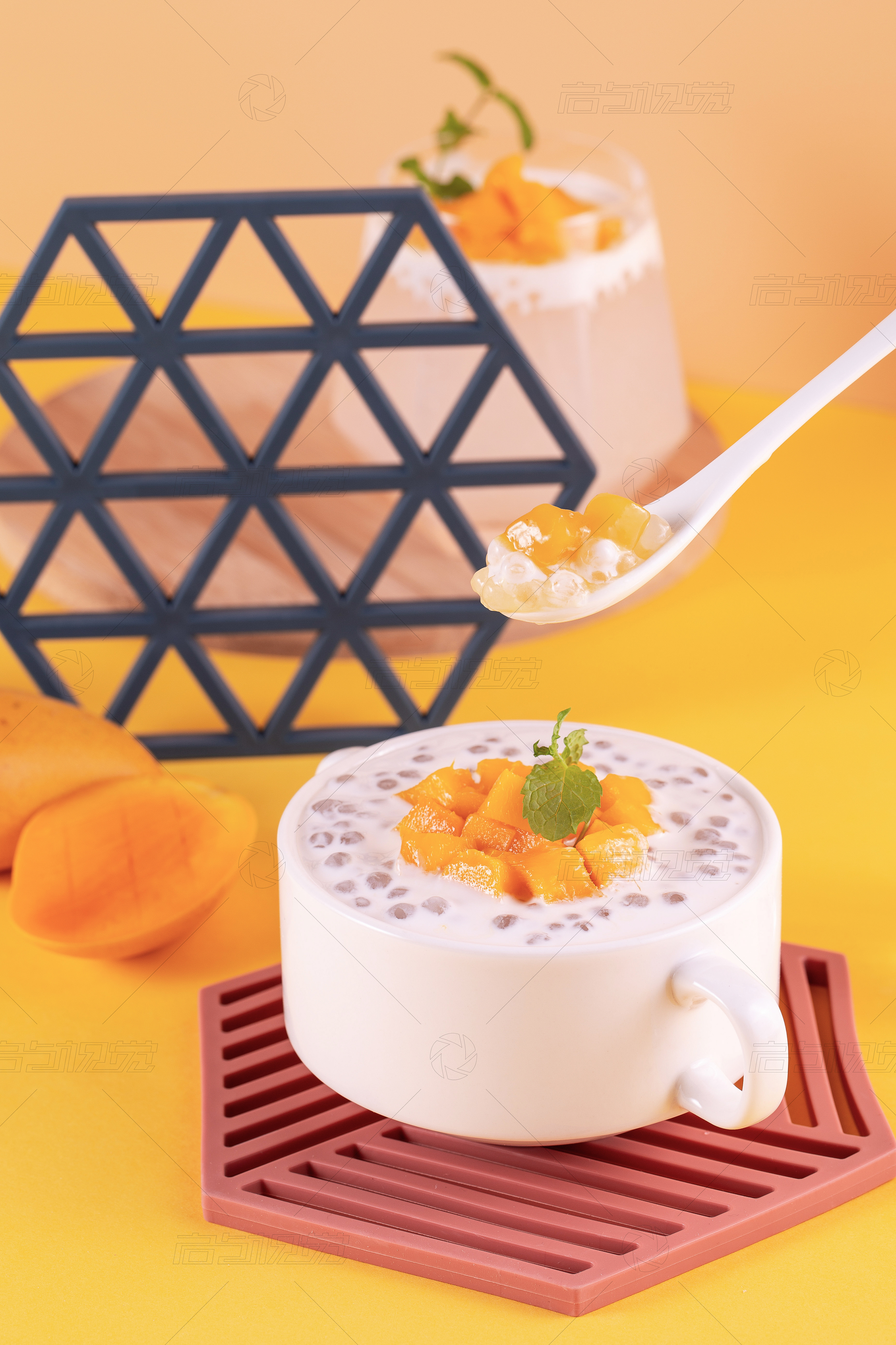 芒果西米露 | 美食摄影