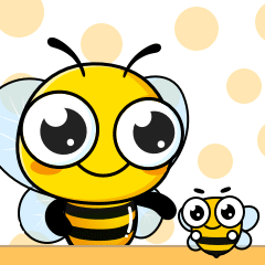 【已商用】蜜蜂飞小凡（图ZMjM5NjgzNjAw） - 网络表情 - 站酷设计师张兴年原创素材 - 站酷ZCOOL