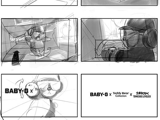 【泰迪珍藏X卡西欧X坦尼斯】 运动手表宣传视频分镜