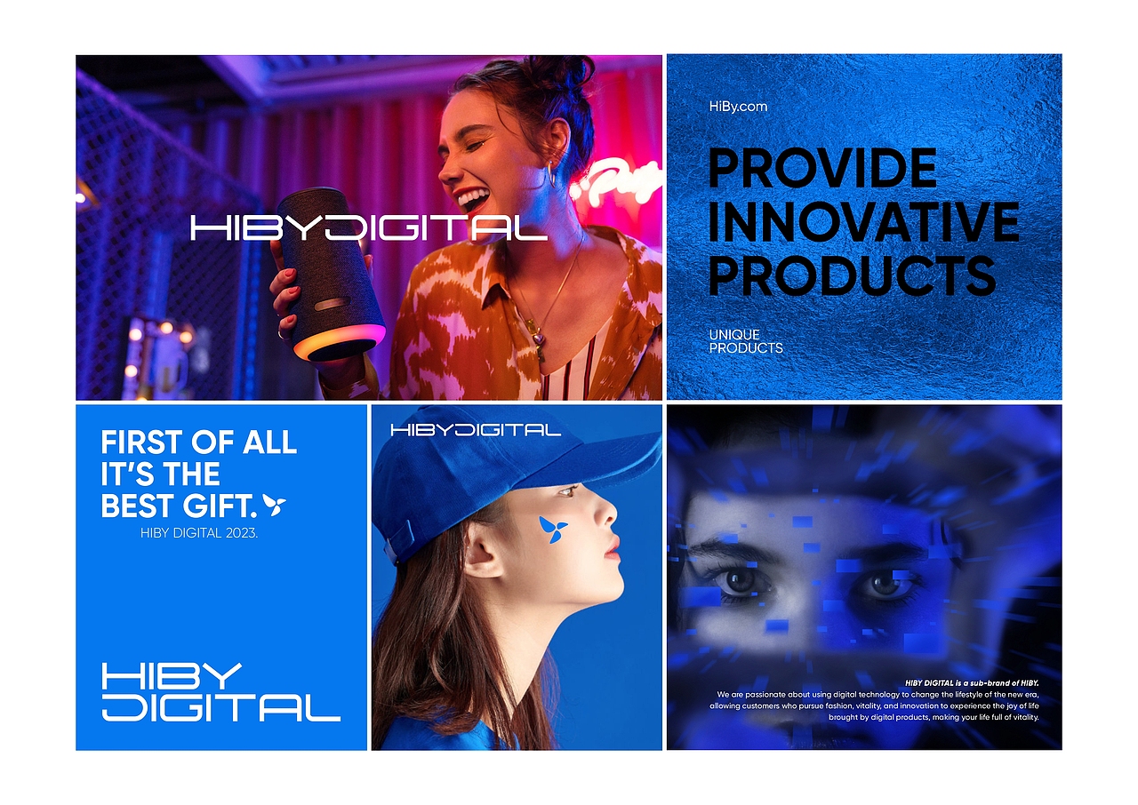 HiFi音乐器材品牌-HIBY DIGITAL 品牌LOGO&视觉VI设计（图ZMzU3Mzg0ODg0） - 品牌 - 站酷设计师万维品牌策划原创素材 - 站酷ZCOOL