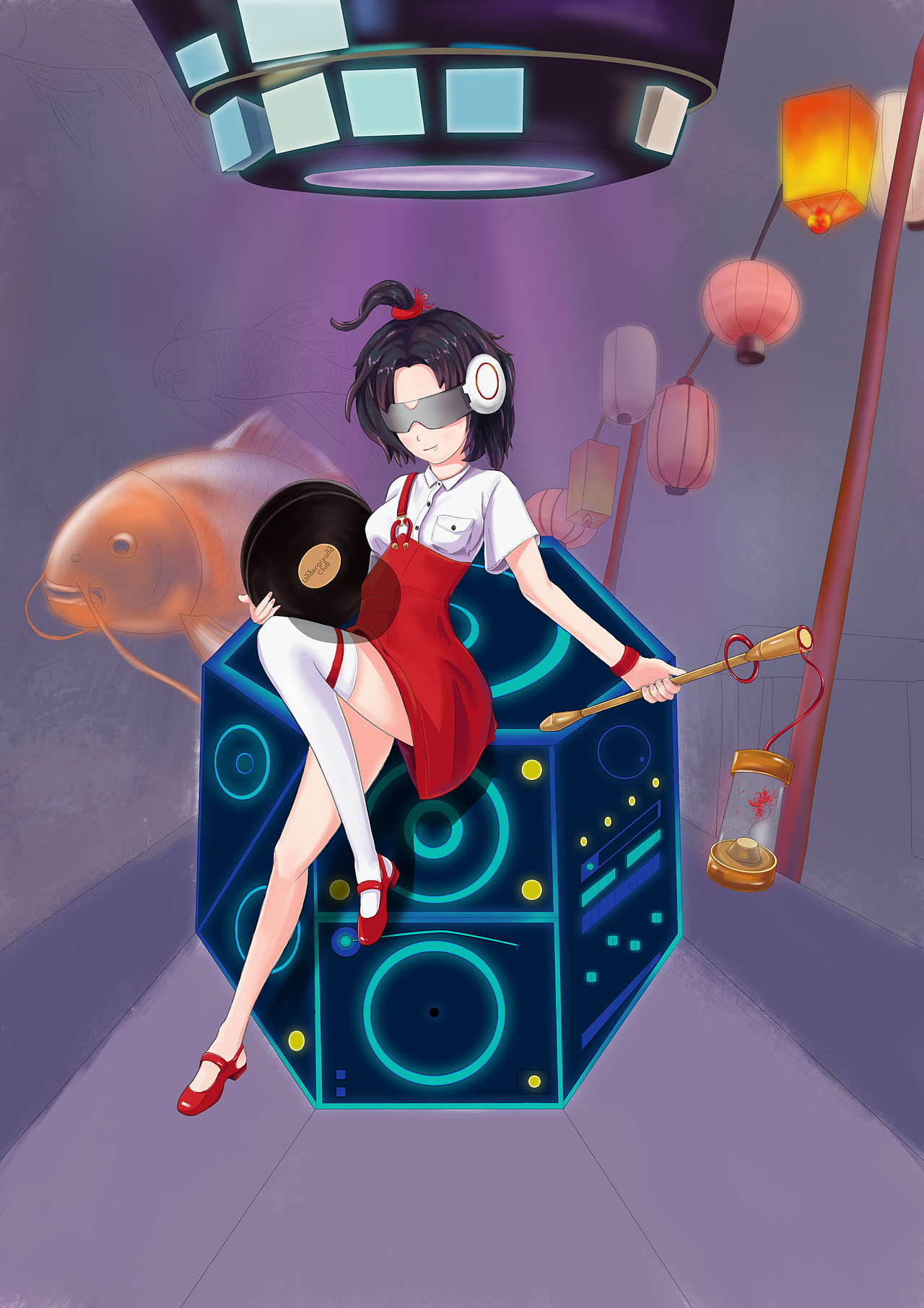 灵魂摆渡夜溪灵线稿未完