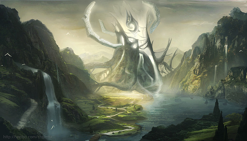 场景原画系列（图ZMjY3Mzc0NjA=） - 游戏原画 - 站酷设计师xio子嫣原创素材 - 站酷ZCOOL
