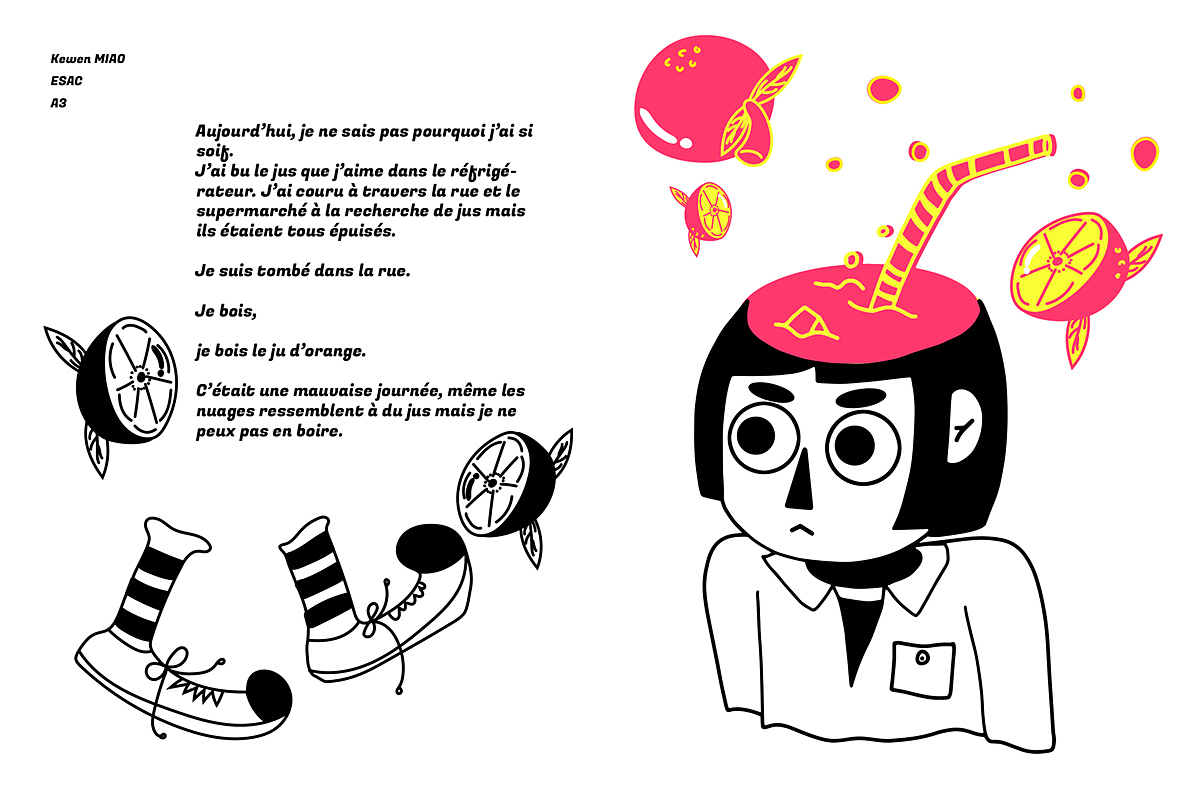 Mon Existence Est Aburde（图ZMjM4Nzc0MTEy） - 绘本 - 站酷设计师炸毛苗仔原创素材 - 站酷ZCOOL