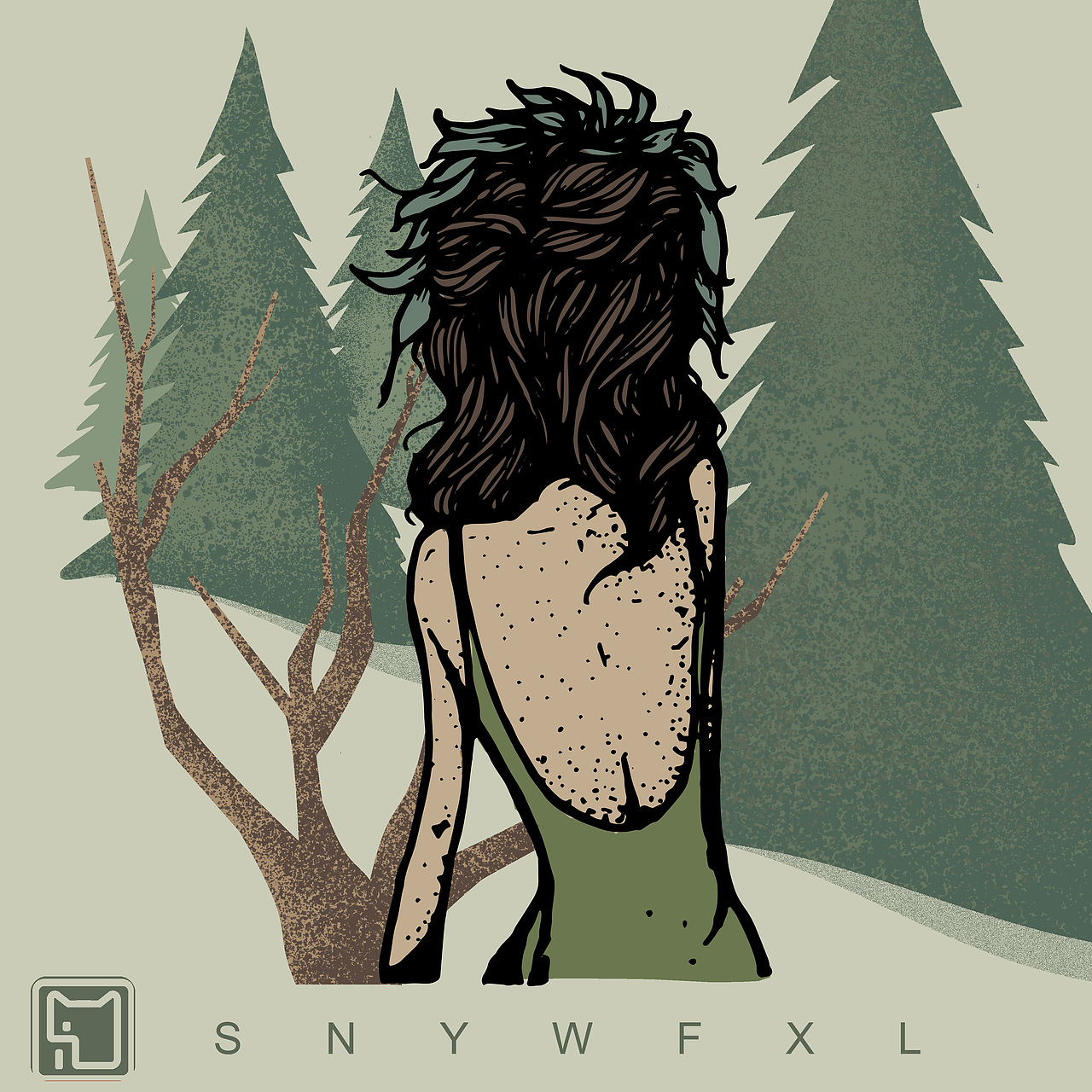 少女与微风系列5（图ZMjYxODM1MzIw） - 商业插画 - 站酷设计师黑脸猫掌柜原创素材 - 站酷ZCOOL