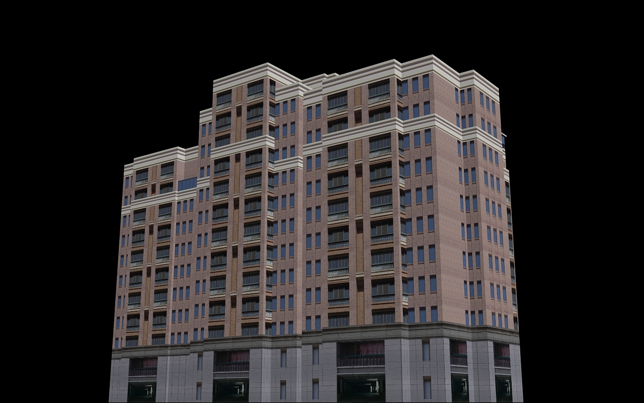 3dsmax建筑模型