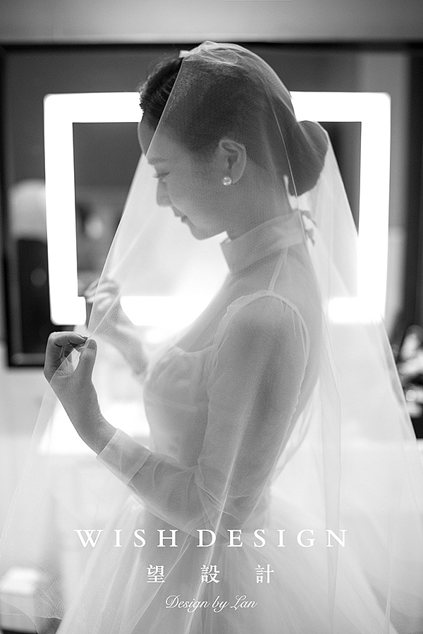 一件纯净的纱,兰奕婚纱设计作品