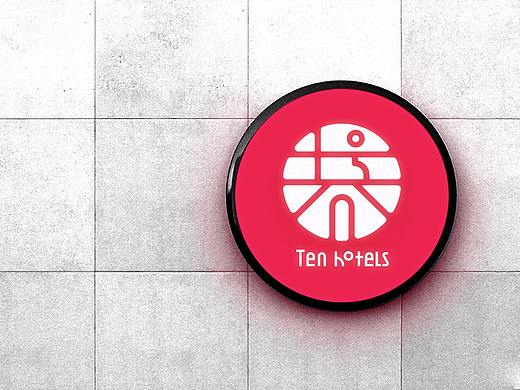Ten Hotel（個人主頁-ZMjQzMTc4MzY=） - 品牌 - 站酷設計師STU潮DIO原創(chuàng)素材 - 站酷ZCOOL
