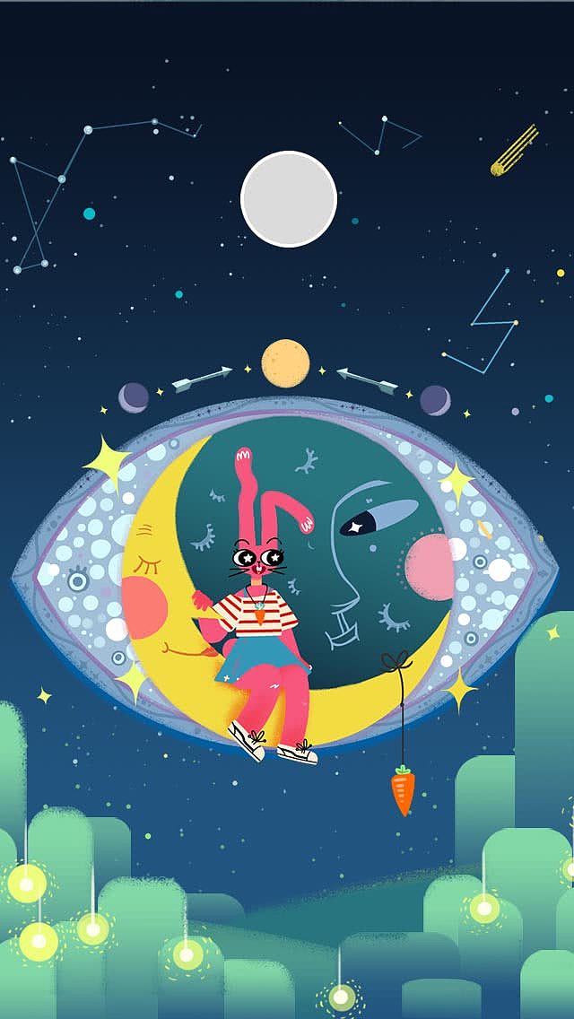 清新手绘（图ZMTI5Mjc0MzQ0） - 艺术插画 - 站酷设计师一只虎斑喵呀原创素材 - 站酷ZCOOL