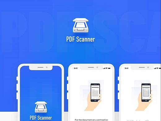 PDF Scanner-App（个人主页-ZNDc0MzkzMjg=） - APP界面 - 站酷设计师冬瓜嘀嘀西瓜妹妹原创素材 - 站酷ZCOOL