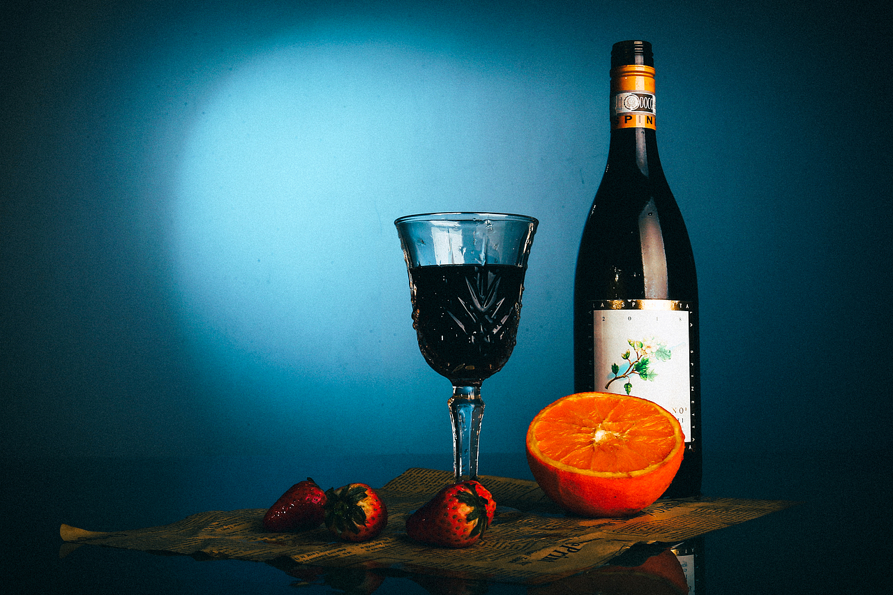 葡萄酒酒类产品商业摄影