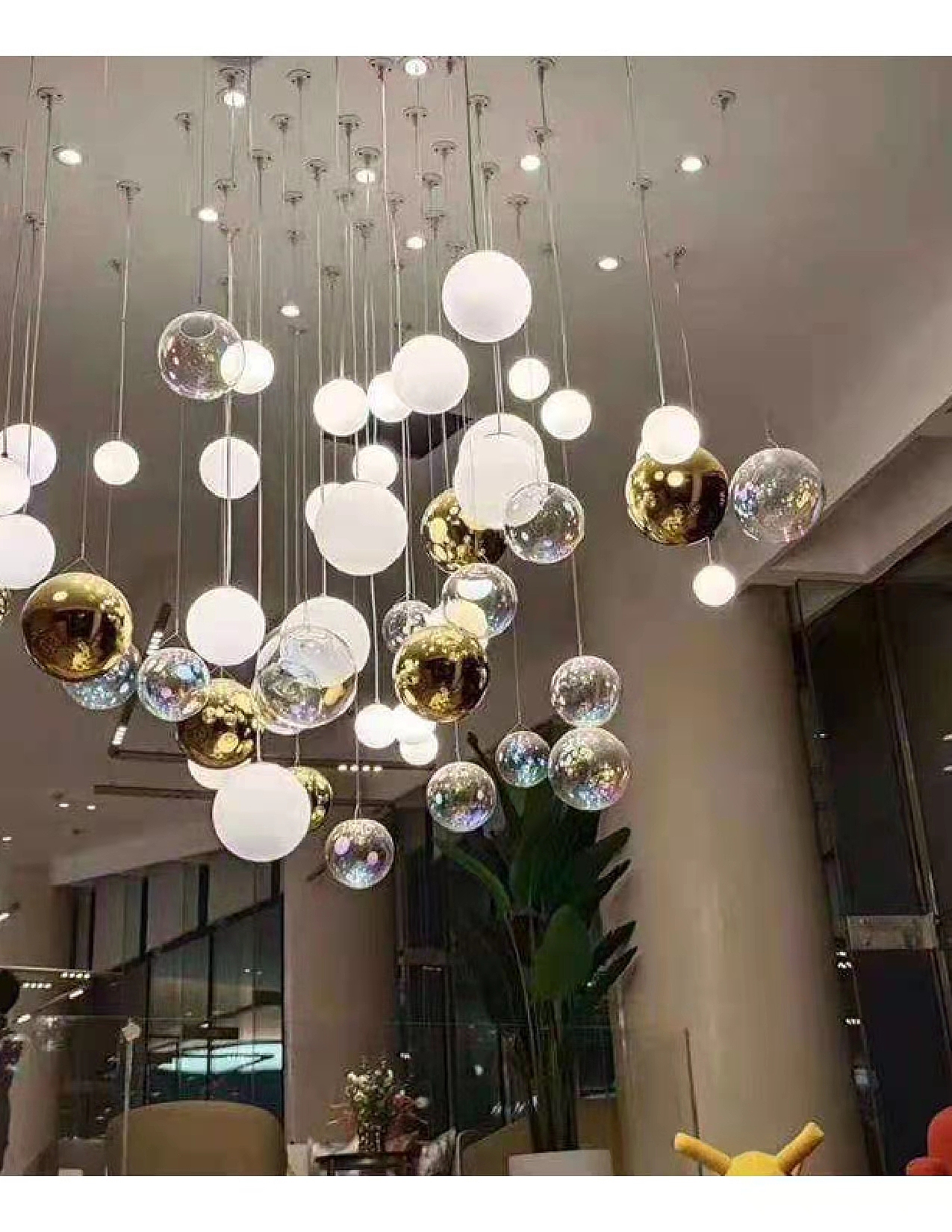 商业空间灯球装饰定制工厂专业制作安装落地一条龙服务（图ZMjg5MzQwNDE2） - 景观设计 - 站酷设计师专注商业文旅灯光原创素材 - 站酷ZCOOL