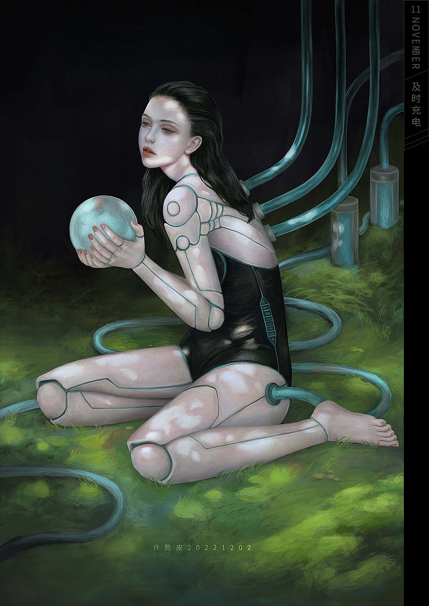 2022年插画合集（图ZMzI3MDI0NzY4） - 艺术插画 - 站酷设计师许脆皮原创素材 - 站酷ZCOOL