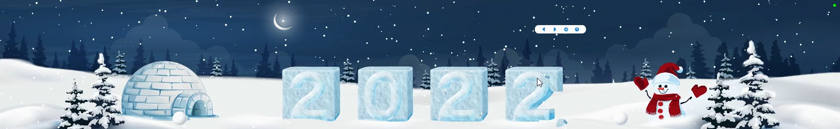 圣诞特辑-沉浸式投影社交课堂