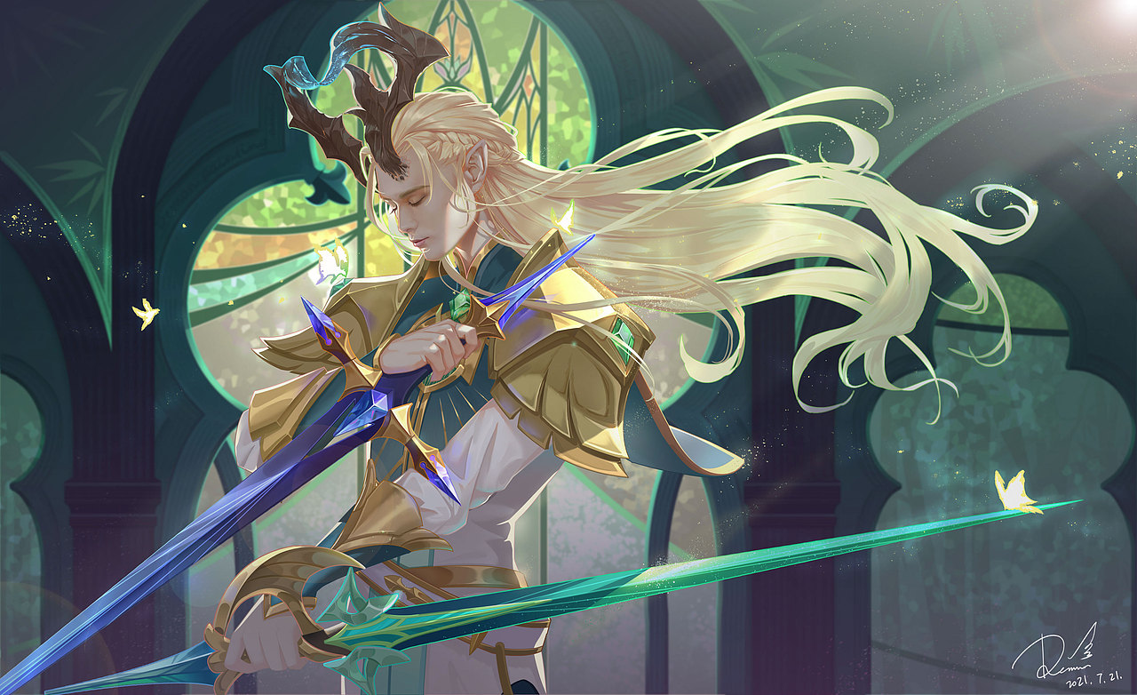 AFK Arena——Elon（图ZMjYzNzA0MDEy） - 创作习作 - 站酷设计师PieraDemon原创素材 - 站酷ZCOOL