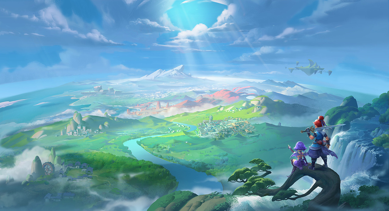 游戏登录背景图_皮卡丘的童年-站酷zcool