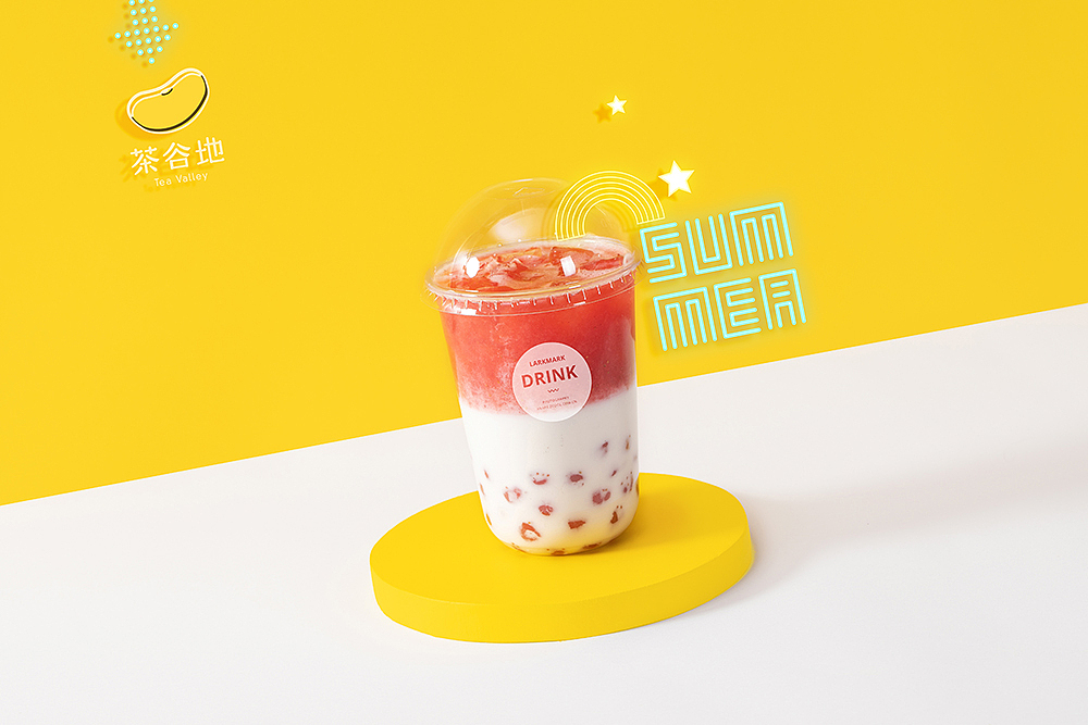 这个夏天有点黄 ~奶茶摄影 微缩摄影小人国缩微摄影