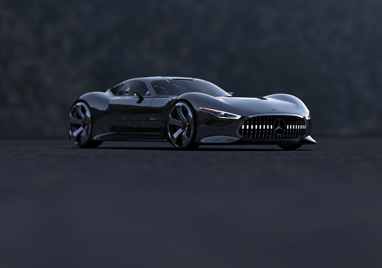 keyshot汽车渲染练习