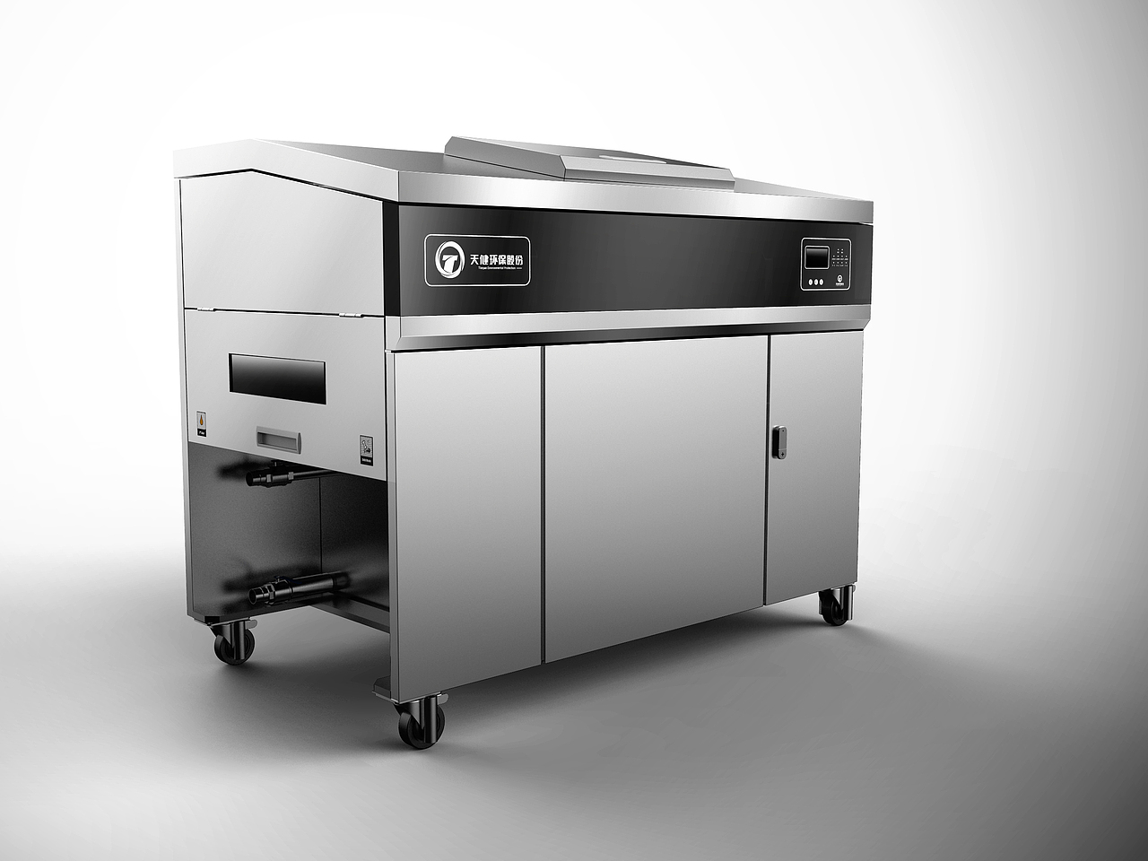 廚余垃圾處理設備（圖ZMjQ3NzQ1MDcy） - 工業(yè)用品/機械 - 站酷設計師壹物壹設原創(chuàng)素材 - 站酷ZCOOL