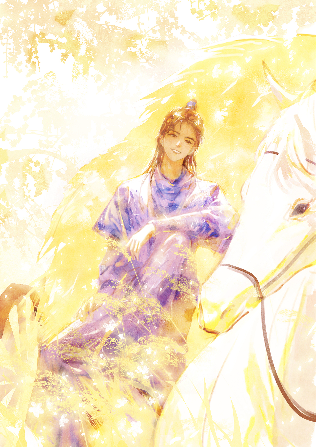 金风玉露一相逢，便胜却人间无数2（图ZMjA4ODEzMjA0） - 绘本 - 站酷设计师玉川欧皇原创素材 - 站酷ZCOOL