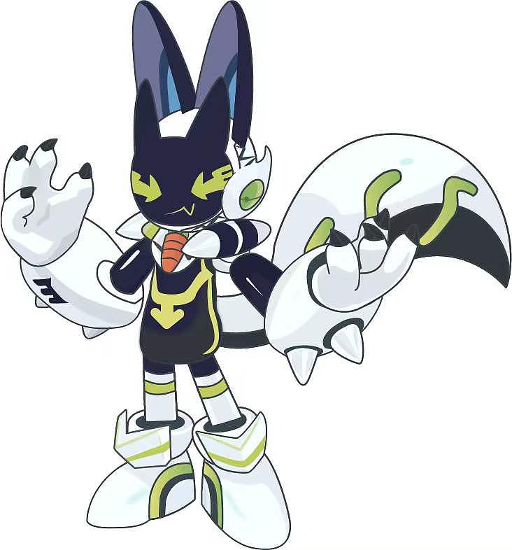 超梦兔、兔IP、AI矢量插画