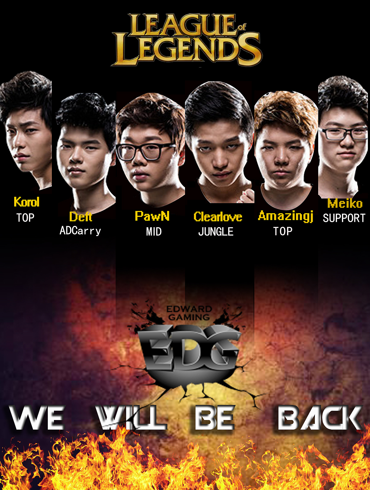 edg战队海报
